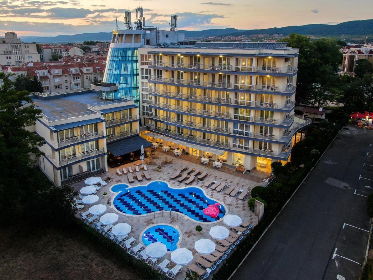 Hotel Sol E Mar Pantai Sunny Bagian luar foto